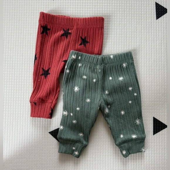 Grayson Collective|Baby gender neutral cozy set of joggers•••star print novelty - Picture 2 of 4